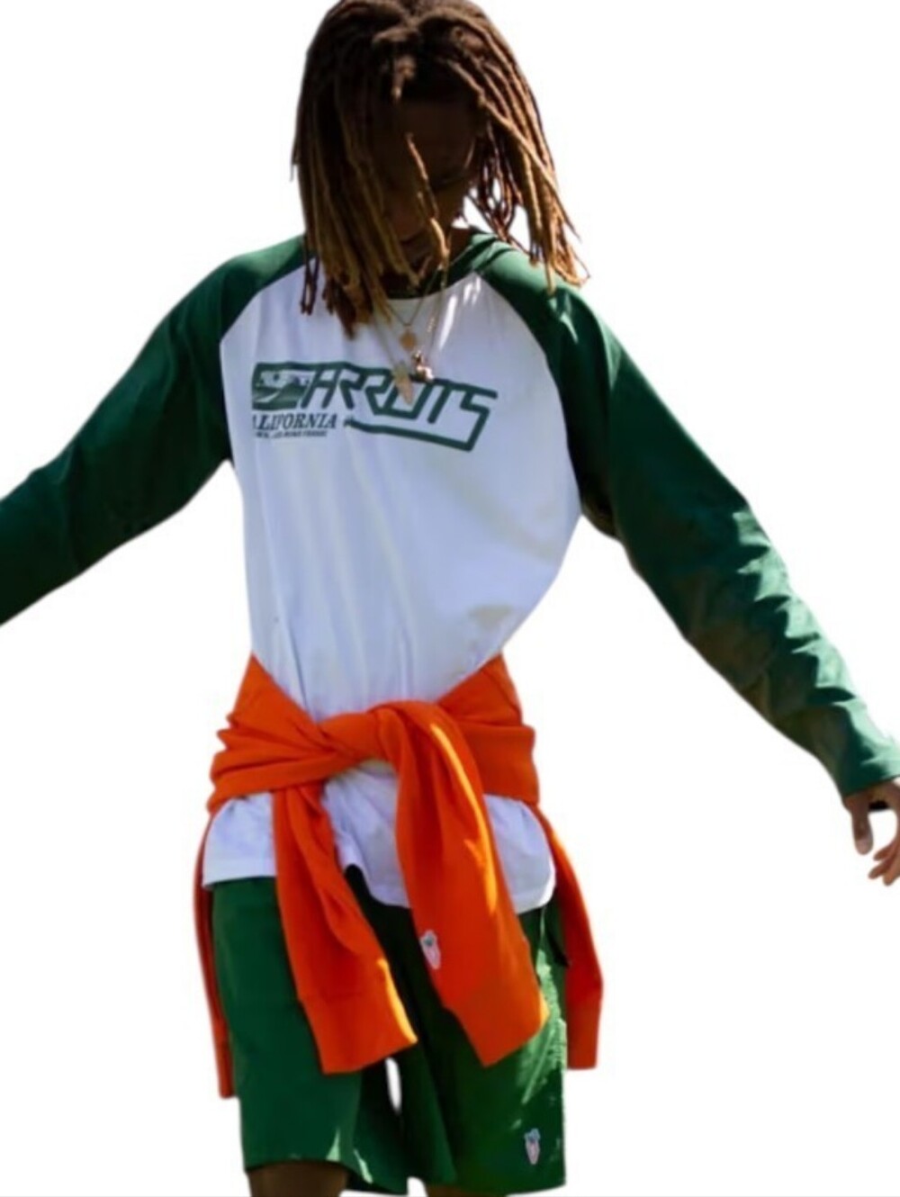 Anwar Carrots California Grown Baseball Tee